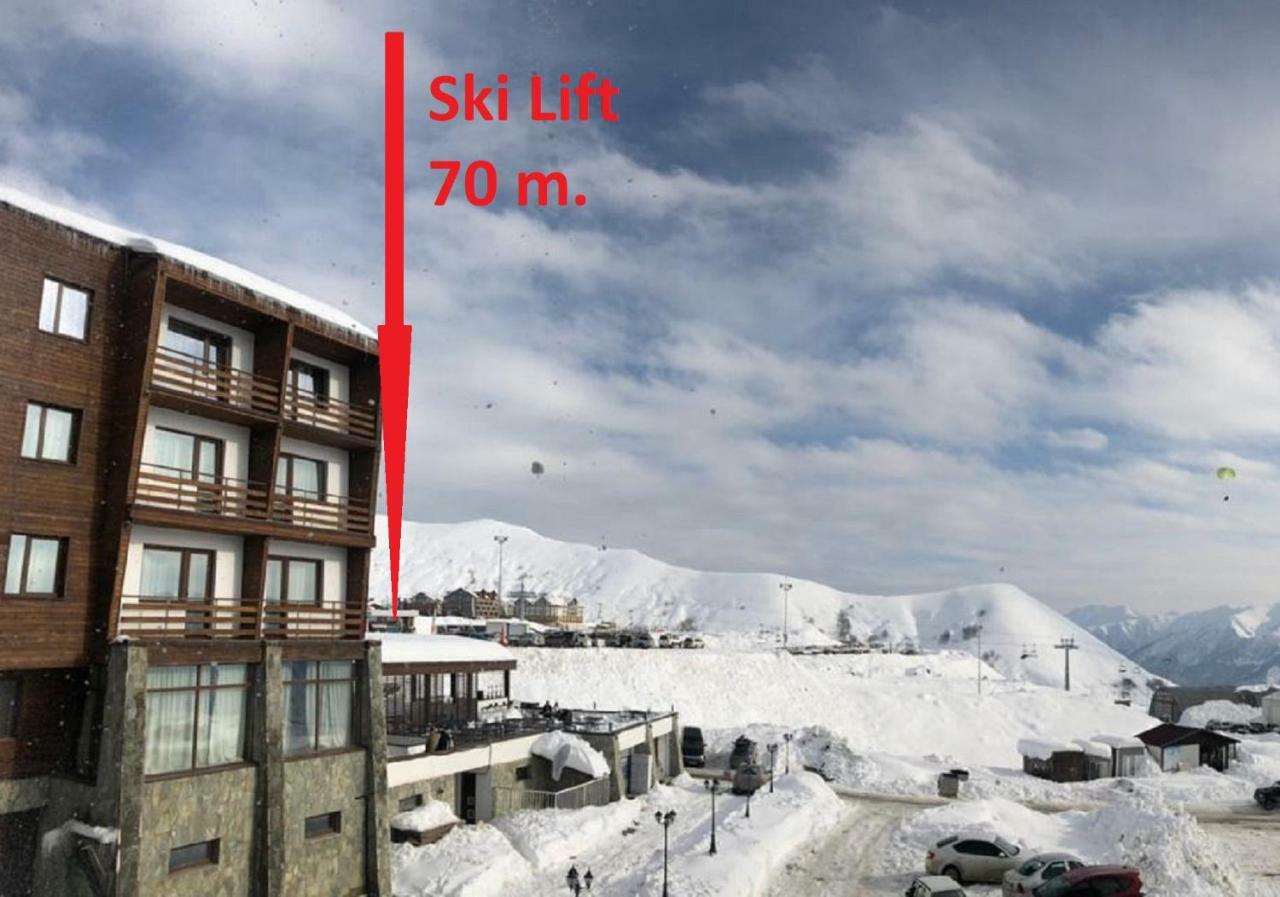 2-Room Apartment Nft Vista Gudauri 17- Near Ski Lift Eksteriør billede
